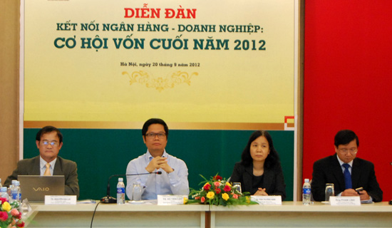Ngân hàng-Doanh nghiệp: Cần những kết nối mạnh hơn (Thứ Năm, 20/09/2012)