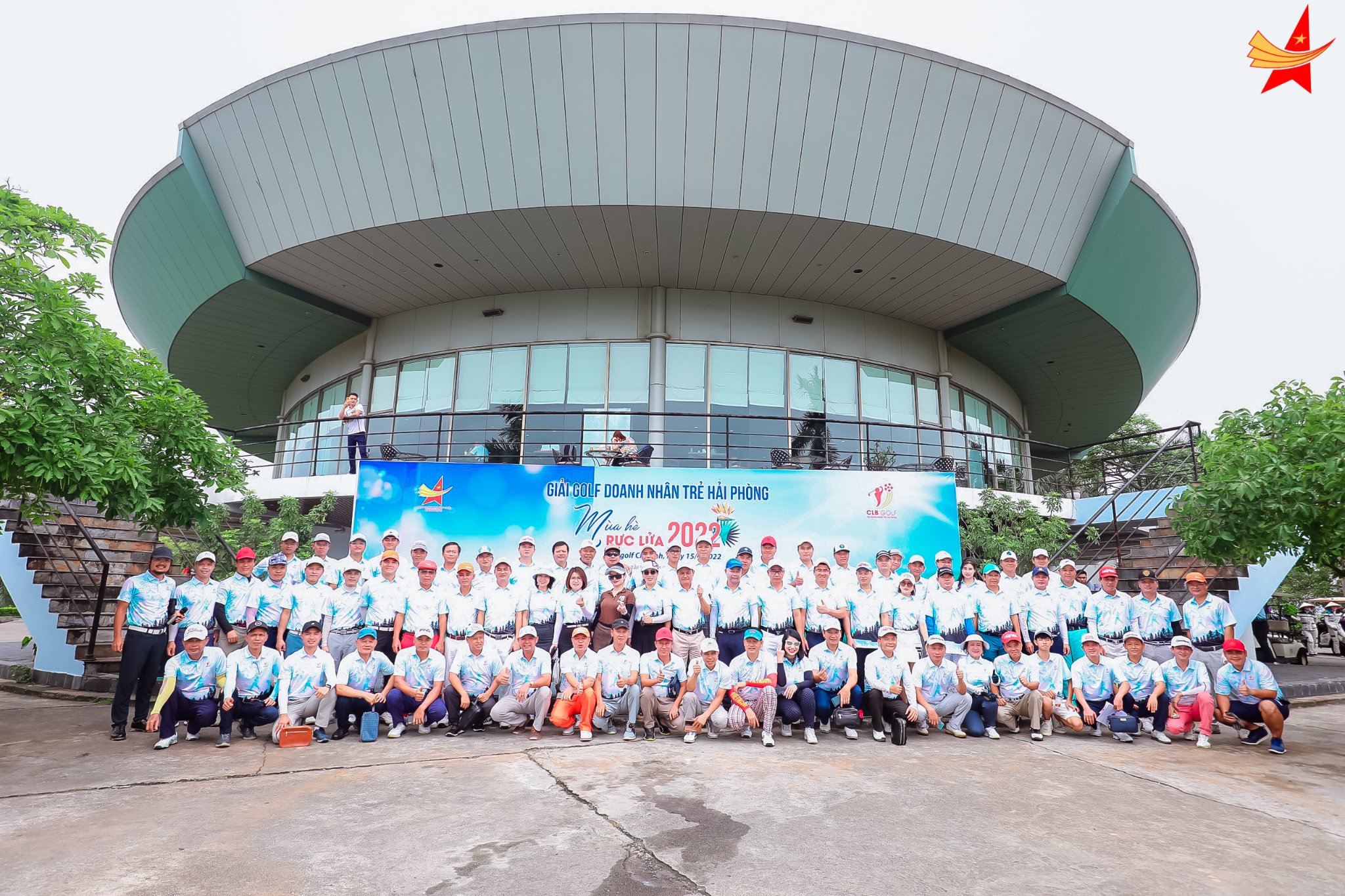 HỘI DNT TỈNH HẢI DƯƠNG THAM DỰ GIẢI GOLF MÙA HÈ RỰC LỬA 2022