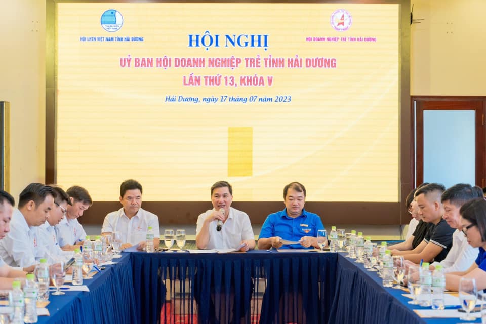 Hội Doanh nghiệp trẻ tỉnh tổ chức Hội nghị Ủy ban Hội Doanh nghiệp trẻ tỉnh lần thứ 13, khóa V.