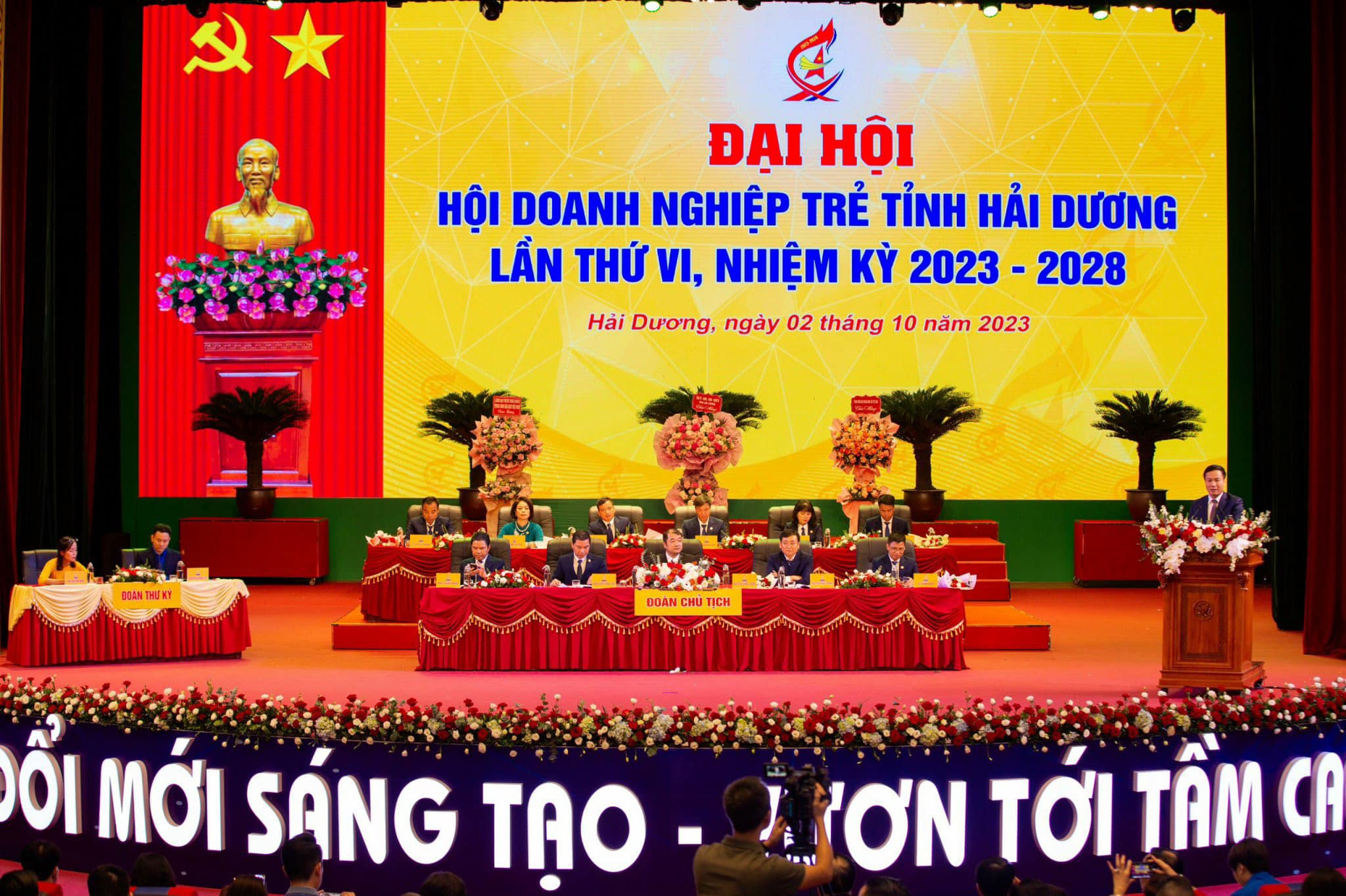 Đại hội Hội Doanh nghiệp trẻ Hải Dương khóa VI, nhiệm kỳ 2023 - 2028 và chuỗi sự kiện chào mừng đã thành công tốt đẹp.